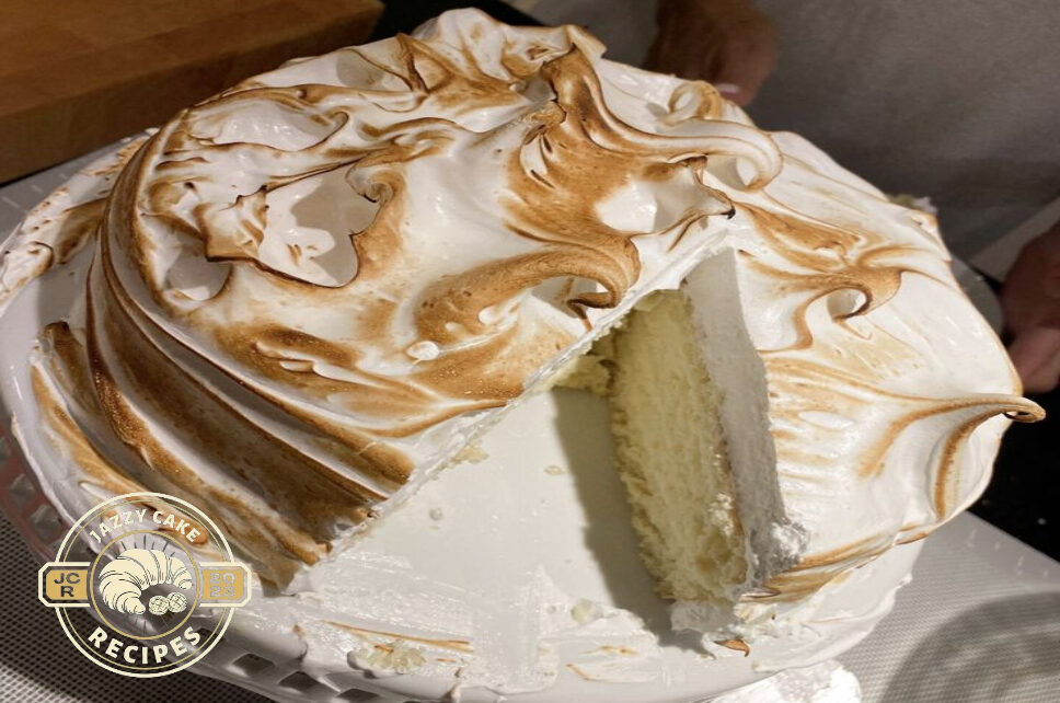 vanilla meringue cake