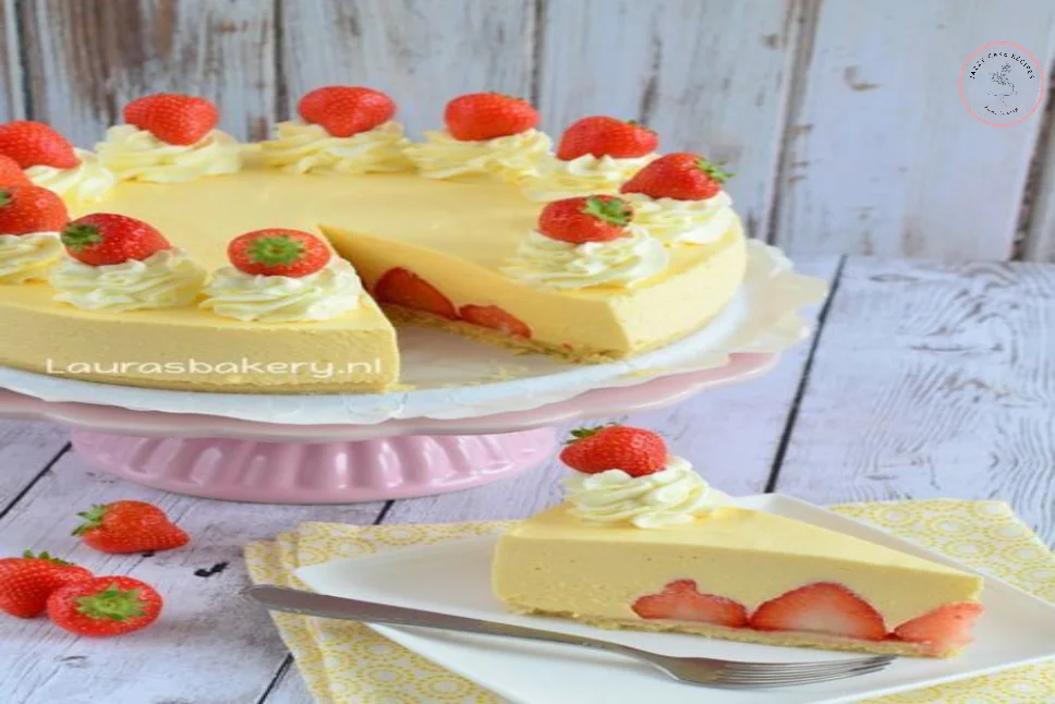 Mango Strawberry Cake