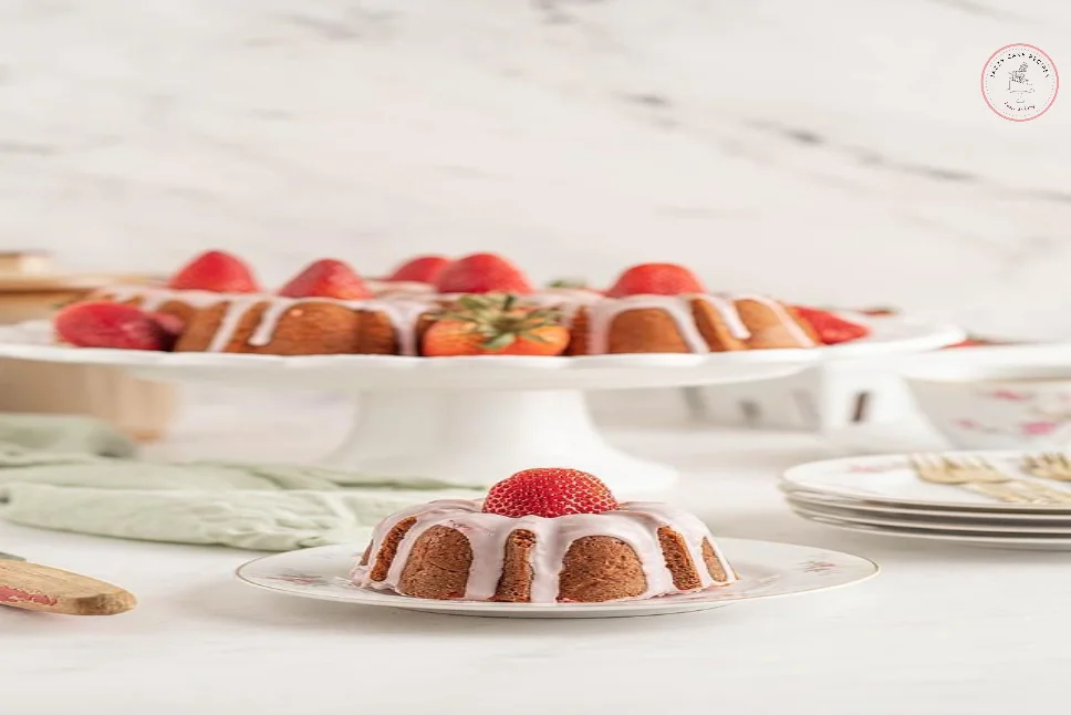 Mini Strawberry Bundt Cakes