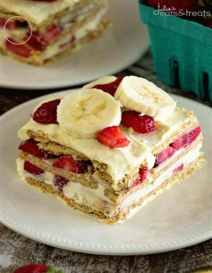 Strawberry Banana Cake Filling