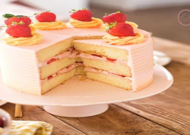 Strawberry Banana Cake Filling