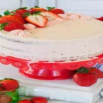 Strawberry Basil Cake