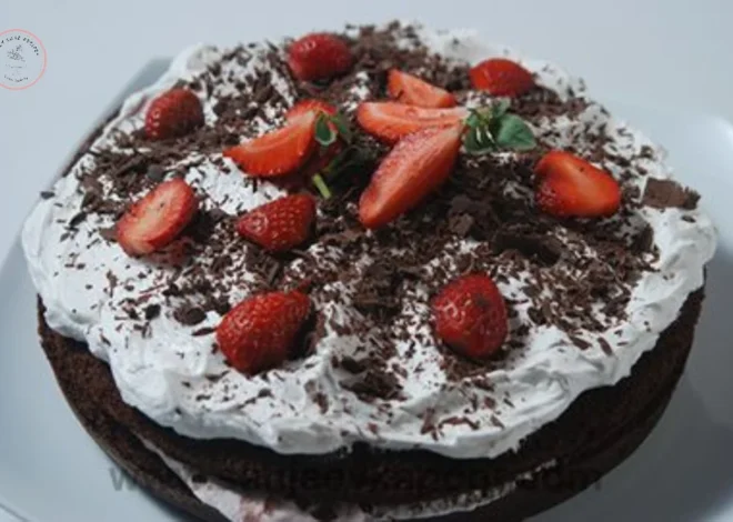 Strawberry Black Forest Cake