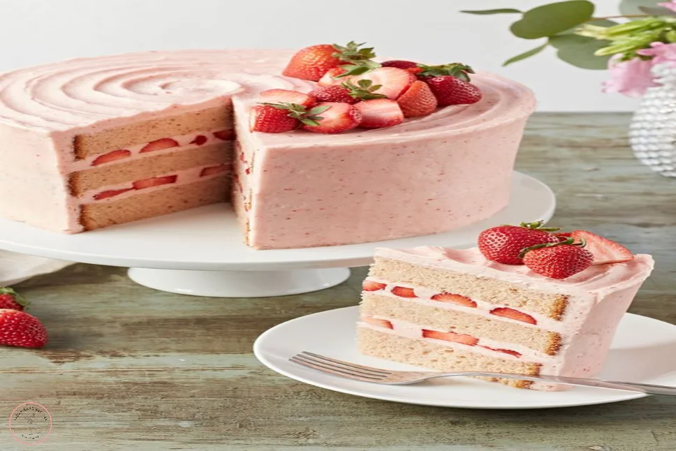 Strawberry Caramel Cake