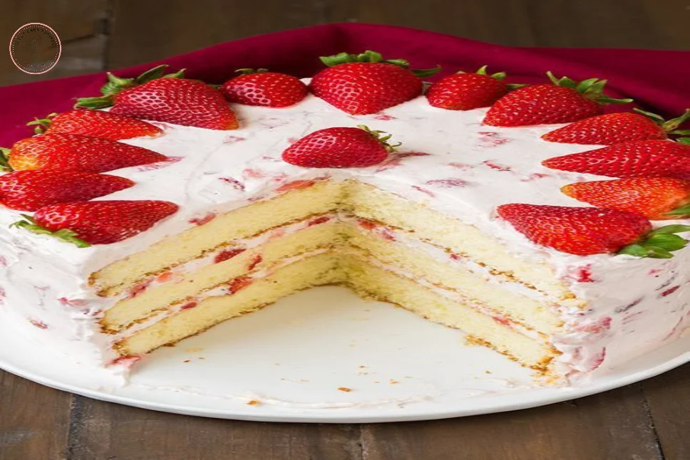 Strawberry Caramel Cake