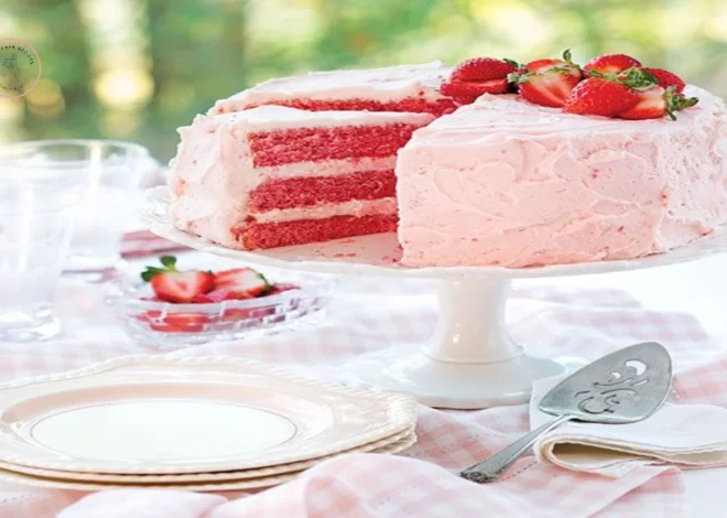 Strawberry Debbie Cakes